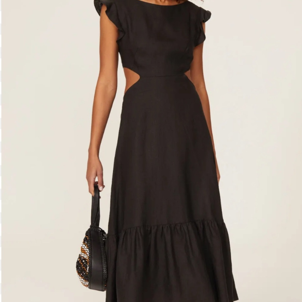 Marissa Webb Black Cutout Dress Size Small